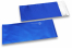 Enveloppes aluminium métallisées mat - bleu foncé 110 x 220 mm | PIT Packaging.be/fr | Paysdesenveloppes