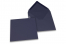 Enveloppes colorées pour cartes de voeux - bleu foncé, 155 x 155 mm | PIT Packaging.be/fr | Paysdesenveloppes