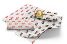 Bedrukt vetvrij papier - wit | PIT Packaging.be | Enveloppenland