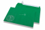 Gekleurde kerst enveloppen - Groen, met sneeuwpop | PIT Packaging.be | Enveloppenland
