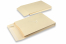 Zakomslagen met blokbodem - 262 x 371 x 40 mm, creme | PIT Packaging.be | Enveloppenland