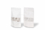 Sachets kraft à fermeture zip avec fenêtre - blanc, 130 x 225 x 70 mm, 500 ml | PIT Packaging.be/fr | Paysdesenveloppes