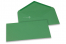 Enveloppes colorées pour cartes de voeux - vert foncé, 110 x 220 mm | PIT Packaging.be/fr | Paysdesenveloppes