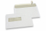 Vensterenveloppen laserprinter, 156 x 220 mm (EA5), venster links, gewicht per stuk ca. 6 gr., venster (40 x 110 mm) positie 20 mm van links en 66 mm van onder. | PIT Packaging.be | Enveloppenland