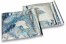 Zilver holografisch folie enveloppen gekleurd metallic - 165 x 165 mm | PIT Packaging.be | Enveloppenland