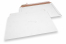 Enveloppes carton ondulé blanc - 320 x 485 mm | PIT Packaging.be/fr | Paysdesenveloppes