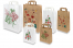 Papieren kerst draagtassen | PIT Packaging.be | Enveloppenland