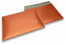 Enveloppes à bulles ECO métallisées mat colorées - orange 320 x 425 mm | PIT Packaging.be/fr | Paysdesenveloppes