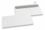 Witte papieren enveloppen, 110 x 220 mm (DL), 80 grams, stripsluiting, gewicht per stuk ca. 4 gr. | PIT Packaging.be | Enveloppenland