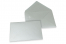 Enveloppes colorées pour cartes de voeux - argent métallisé, 114 x 162 mm | PIT Packaging.be/fr | Paysdesenveloppes