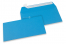 Enveloppes papier colorées - Bleu océan, 110 x 220 mm | PIT Packaging.be/fr | Paysdesenveloppes