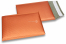Luchtkussen enveloppen ECO mat metallic - oranje 180 x 250 mm | PIT Packaging.be | Enveloppenland