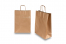Sacs papier kraft avec anses rondes - bronze, 260 x 120 x 350 mm, 90 gr | PIT Packaging.be/fr | Paysdesenveloppes