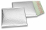 Enveloppes à bulles ECO métallique - argent 165 x 165 mm | PIT Packaging.be/fr | Paysdesenveloppes