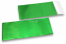 Enveloppes aluminium métallisées mat - vert 110 x 220 mm | PIT Packaging.be/fr | Paysdesenveloppes