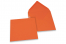 Enveloppes colorées pour cartes de voeux - orange, 155 x 155 mm | PIT Packaging.be/fr | Paysdesenveloppes