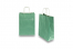 Sacs papier kraft avec anses rondes - vert métallisé, 220 x 100 x 310 mm, 90 gr | PIT Packaging.be/fr | Paysdesenveloppes