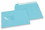 Enveloppes à fenêtre colorées - Bleu ciel, 162 x 229 mm (A5), fenêtre à gauche, format de la fenêtre 45 x 90 mm, position de la fenêtre 20 mm à partir de la gauche / 60 mm bord en bas, fermeture par bande adhésive, papier de 120 grammes | PIT Packaging.be/fr | Paysdesenveloppes