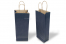 Sacs à vin en papier - bleu foncé | PIT Packaging.be/fr | Paysdesenveloppes