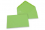 Enveloppes colorées pour cartes de voeux - vert pomme, 114 x 162 mm | PIT Packaging.be/fr | Paysdesenveloppes