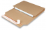 Boekverpakking Multistar - sluit de verpakking met de plakstrip - bruin | PIT Packaging.be | Enveloppenland