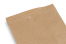 Exemple de la bande de scellage de la scelleuse thermique Type 302LM sur un sachet stand-up en papier avec un film intérieur en OPP | PIT Packaging.be/fr | Paysdesenveloppes