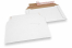 Enveloppes carton ondulé blanc - 190 x 275 mm | PIT Packaging.be/fr | Paysdesenveloppes