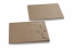 Enveloppen met Japanse sluiting - 162 x 229 x 25 mm, bruin kraft | PIT Packaging.be | Enveloppenland