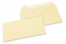 110 x 220 mm - Ivoorwit gekleurde papieren enveloppen  | PIT Packaging.be | Enveloppenland