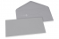 Wenskaart enveloppen gekleurd - grijs, 110 x 220 mm | PIT Packaging.be | Enveloppenland