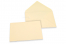 Enveloppes colorées pour cartes de voeux - blanc ivoire, 114 x 162 mm | PIT Packaging.be/fr | Paysdesenveloppes
