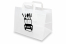 Papieren take away tassen - wit + delivery | PIT Packaging.be | Enveloppenland