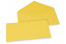 Wenskaart enveloppen gekleurd - boterbloemgeel, 110 x 220 mm | PIT Packaging.be | Enveloppenland
