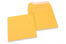 Enveloppes papier colorées - Jaune or, 160 x 160 mm | PIT Packaging.be/fr | Paysdesenveloppes