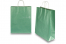 Sacs papier kraft avec anses rondes - vert métallisé, 320 x 120 x 410 mm, 100 gr | PIT Packaging.be/fr | Paysdesenveloppes