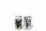 Stazakken metallic transparant - zilver metallic, 85 x 145 x 50 mm - 100 ml | PIT Packaging.be | Enveloppenland
