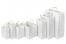 Sacs papier kraft avec anses plates - blanc | PIT Packaging.be/fr | Paysdesenveloppes