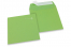 Enveloppes papier colorées - Vert pomme, 160 x 160 mm | PIT Packaging.be/fr | Paysdesenveloppes