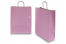Papieren draagtassen gedraaide handgreep - lila, 320 x 120 x 410 mm, 100 gr | PIT Packaging.be | Enveloppenland