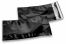 Enveloppes aluminium métallisées colorées - noir 114 x 229 mm | PIT Packaging.be/fr | Paysdesenveloppes