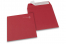 160 x 160 mm -  Donkerrood gekleurde papieren enveloppen | PIT Packaging.be | Enveloppenland