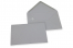 Wenskaart enveloppen gekleurd - grijs, 114 x 162 mm | PIT Packaging.be | Enveloppenland
