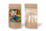 Sachets kraft à fermeture zip avec fenêtre extra large - 160 x 270 x 80 mm, 750 ml | PIT Packaging.be/fr | Paysdesenveloppes
