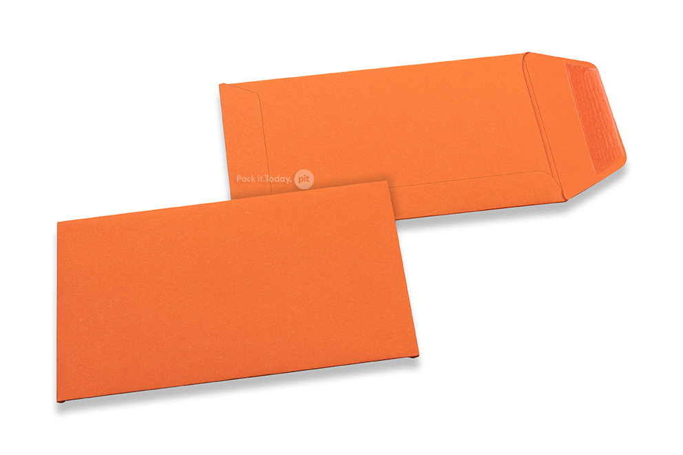 Loonzakjes gekleurd - Oranje, 65 x 105 mm