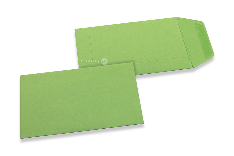 Loonzakjes gekleurd - Appelgroen, 65 x 105 mm
