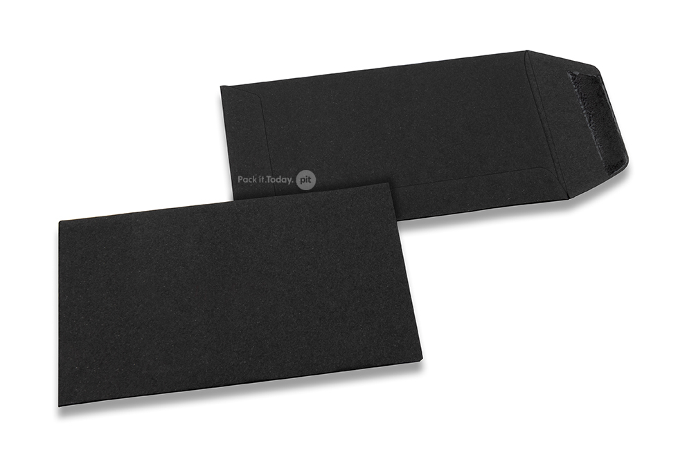 Loonzakjes gekleurd - Zwart, 65 x 105 mm