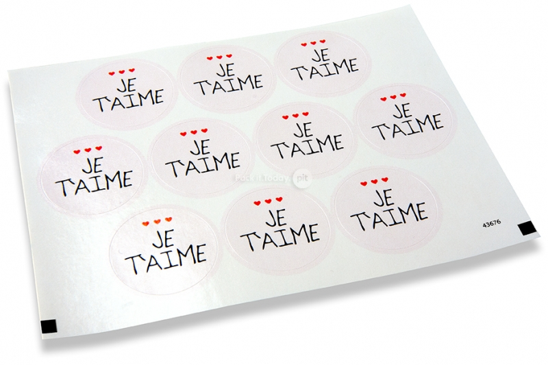 Sluitzegels liefde - Je t'aime