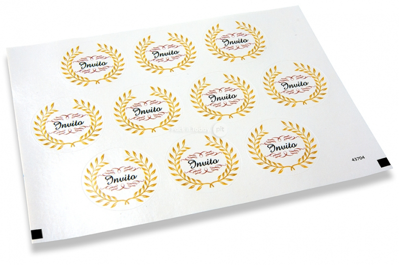 Sluitzegels party - invito