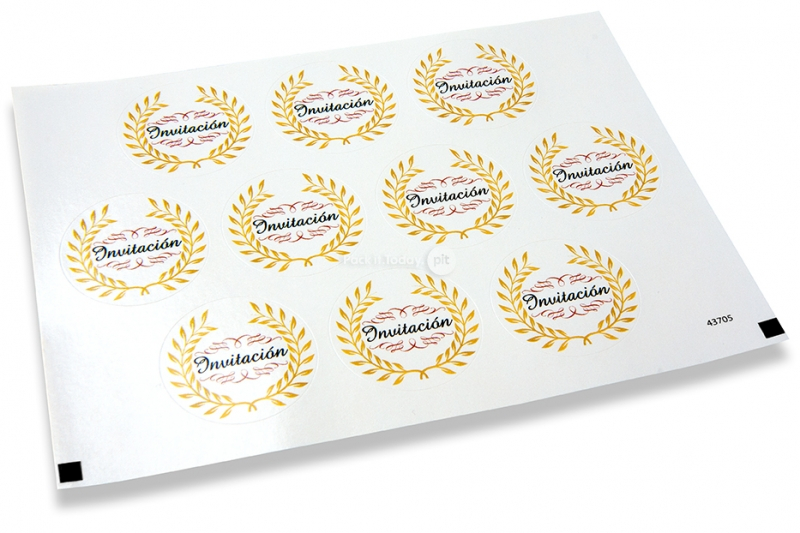 Sluitzegels party - invitación