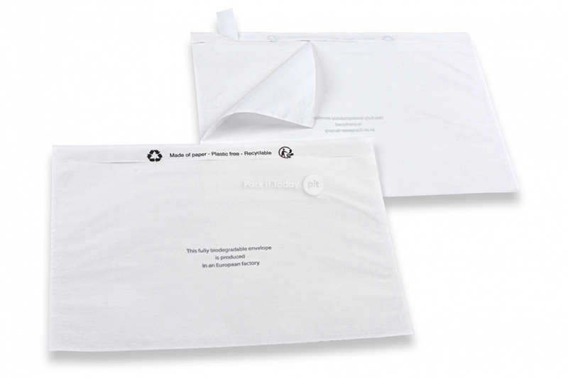 Paklijstenveloppen papier - 165 x 228 mm blanco